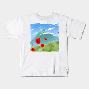 Nature-inspired Wall Art with Italian Flair Kids T-Shirt